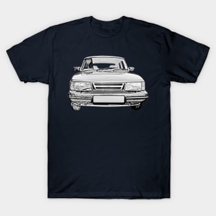 Saab 900 classic car T-Shirt